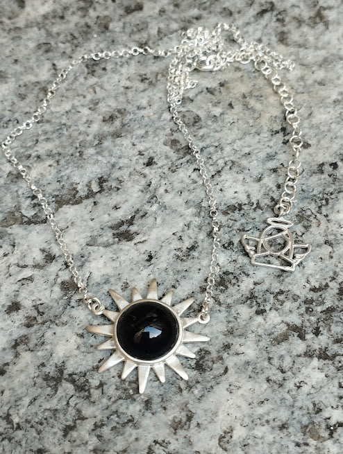 Eclissi di Sole argento - margangels.com